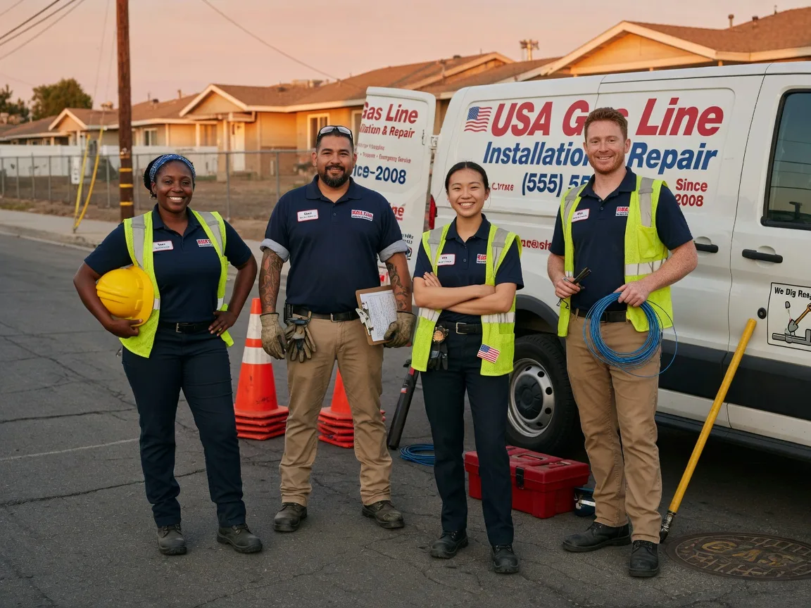 Gas Line Installation company in Glenford, OH
